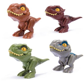 Los regalos de los dedos dinosaurio Tyrannosaurus Juguete de diseño Modelo dinosaurio de juguete para niños 
