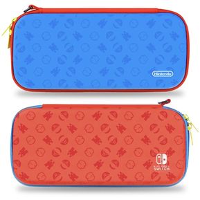 Estuche Para Nintendo Switcholed Diseño De Azul/Rojo