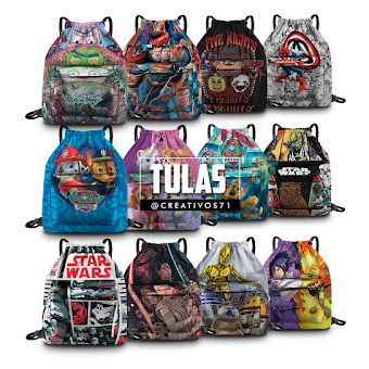 Tula  Mochila  Con Bolsillo Deadpool 