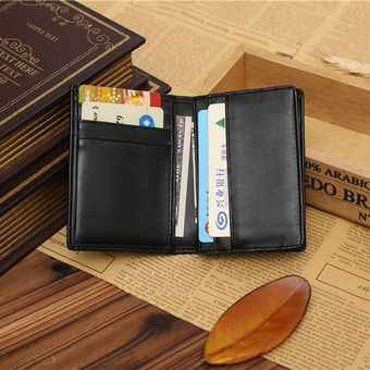 Tarjetero minimalista para tarjetas de crédito y negocios cartera pa 