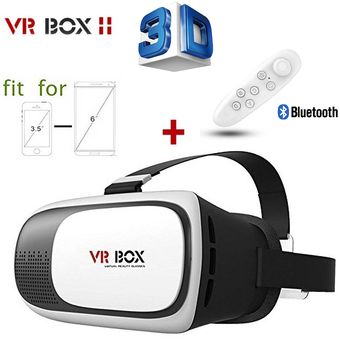 Compra Gafas Realidad Virtual 3d Vr Box Control Bluetooth Juegos
