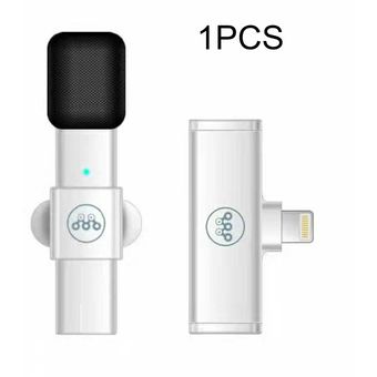 Micrófono inalámbrico Teléfono móvil Transmisión inalámbrica Reducción de ruido simple 