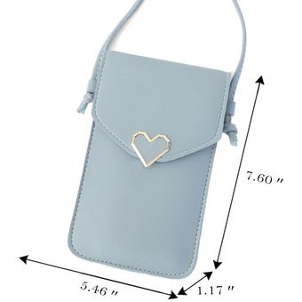 Bolso de mujer  bolso para teléfono móvil con pantalla táctil  carte XYX 