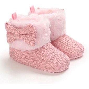 Botines infantiles Zapatos para niñas Bebé Soft Sole Booty 